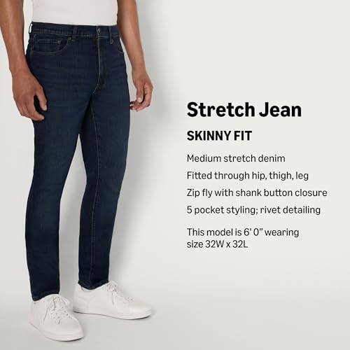 Amazon Essentials Men's Medium Stretch Skinny-Fit Jean2