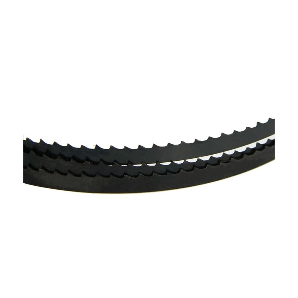 Lot de 2 lames de scie à ruban en carbone 2240 mm x 6,3 mm 3 4 10 14 TPI Outils de travail du bois for METABO BAS 315/316/317/318(4TPI,0.35mm)