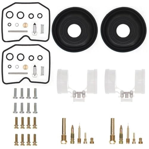 Kit réparation carburateur Kawasaki ER500 ER-5 1998-2005 - 2 pièces complètes de remplacement