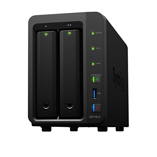 Preisvergleich Produktbild Synology DS716+II / 8TB-RED NAS-System