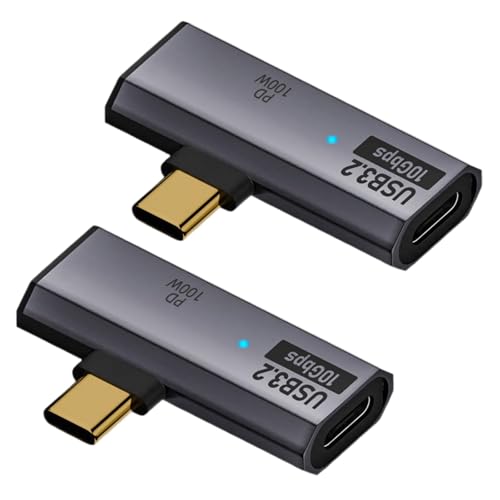 Trasmissione e ricarica simultanee ad alta velocità: questo splitter USB C 1 a 2 consente la trasmissione dei dati e la ricarica simultaneamente. Il nostro adattatore da USB C a USB C 3.2 offre velocità di trasferimento fino a 10 Gbps. Nota: le porte di ricarica e dati devono essere utilizzate in base ai rispettivi loghi.