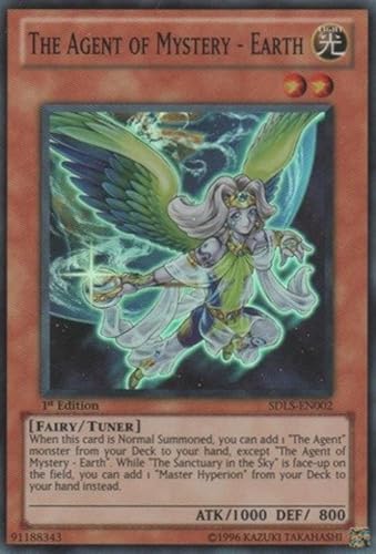 Yu-Gi-Oh! - The Agent of Mystery - Earth (SDLS-EN002) - Structure Deck: Lost Sanctuary - 1st Edition - Super Rare