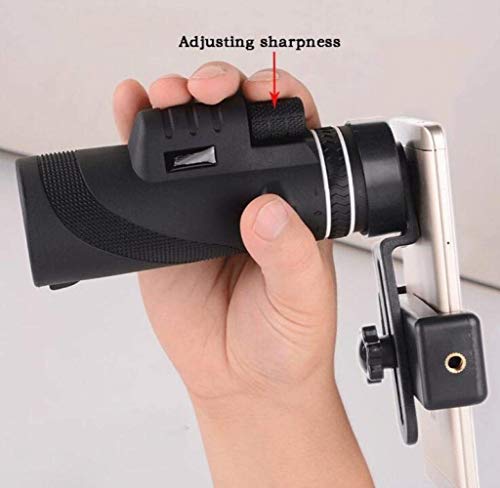 Telescope Stylish Monocular HD Portable Mini Negro Visión Nocturna miniatura 5
