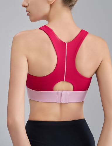 Soutien-gorge de sport avec coussinets intégrés et compression dos nageur - 2