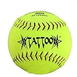 AD Starr Tattoo ASA 44-375 12 Inch Composite Slowpitch Softball - One Dozen: AT1244PC