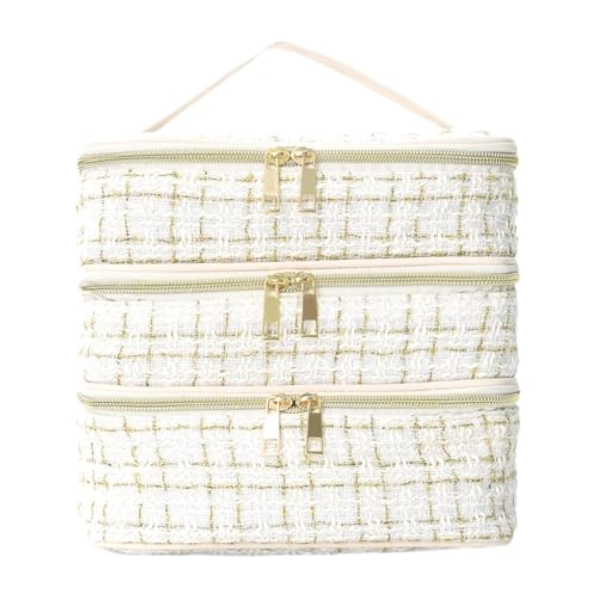 Toiletry Bag with Zipper, Women Makeup Bag for Gym