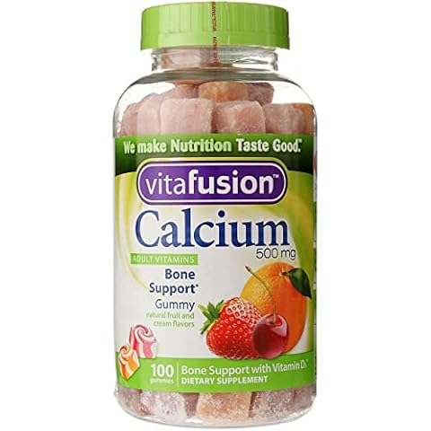 VitaFusion Calcium 500 mg Gummies - 100 ct, Pack of 2 Cover