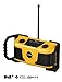 Produktbild UEME Baustellenradio DAB+ DAB FM Radio, Digitalradio mit Bluetooth und Wecker und Dimmer, Robustes DAB Plus Radios (Gelb-Schwarz)