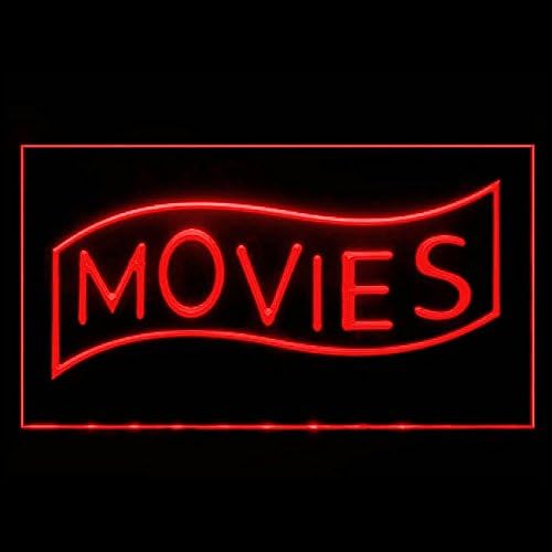 140089 muestra de neón de la luz de gama alta de la exhibición de película LED del cine en casa de las películas