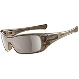 Oakley Men's OO9077 Antix Polarized Sunglasses, Brown Smoke Frame/Tungsten Lens, 70 mm