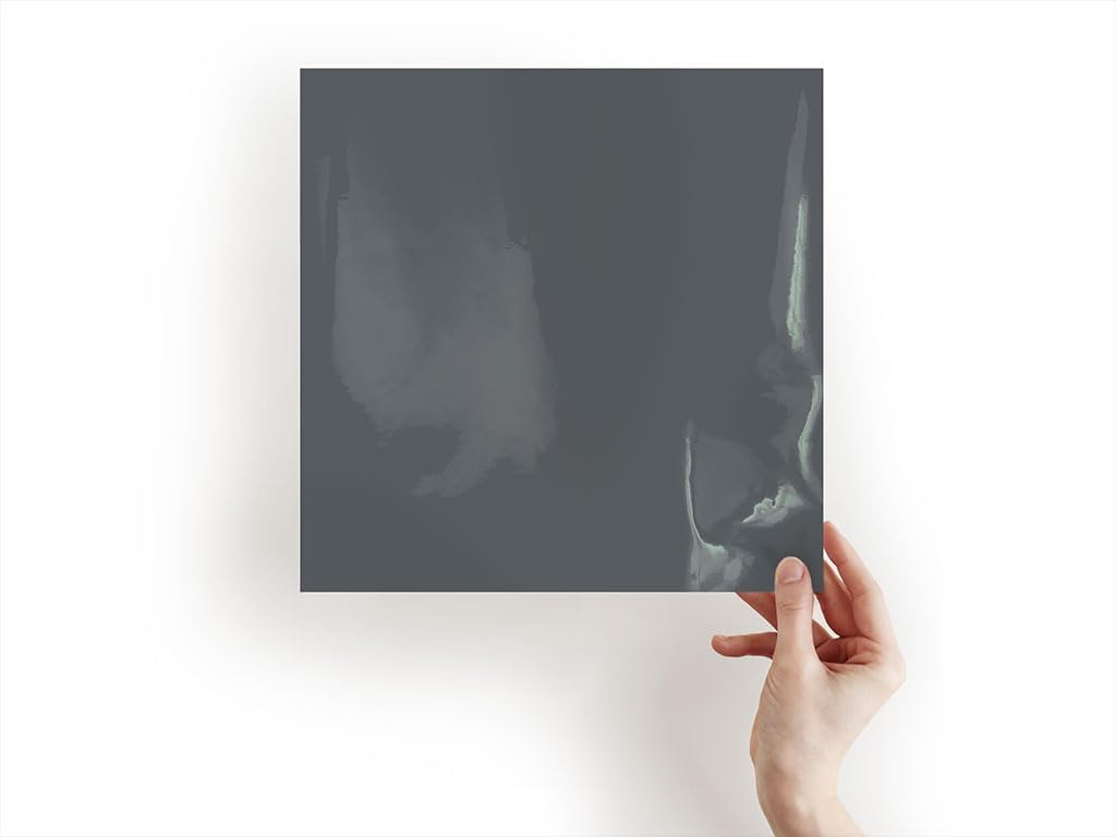 ORACAL 951 Series Premium Cast Film in Dark Gray - 12" x 10ft - Gloss Finish Silicone Coated Vinyl Sheet Roll for Decals, Signs and Graphics
