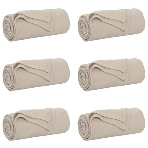 Homgoday Manta de sofá Beige de Lana, 200x150 cm, cálida y versátil, fácil de cuidar Modelo WQZJ-42017046ES