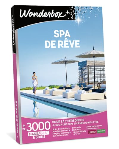 Wonderbox - Spa De Rêve - Coffret Cadeau - Idée Cadeau Relaxation