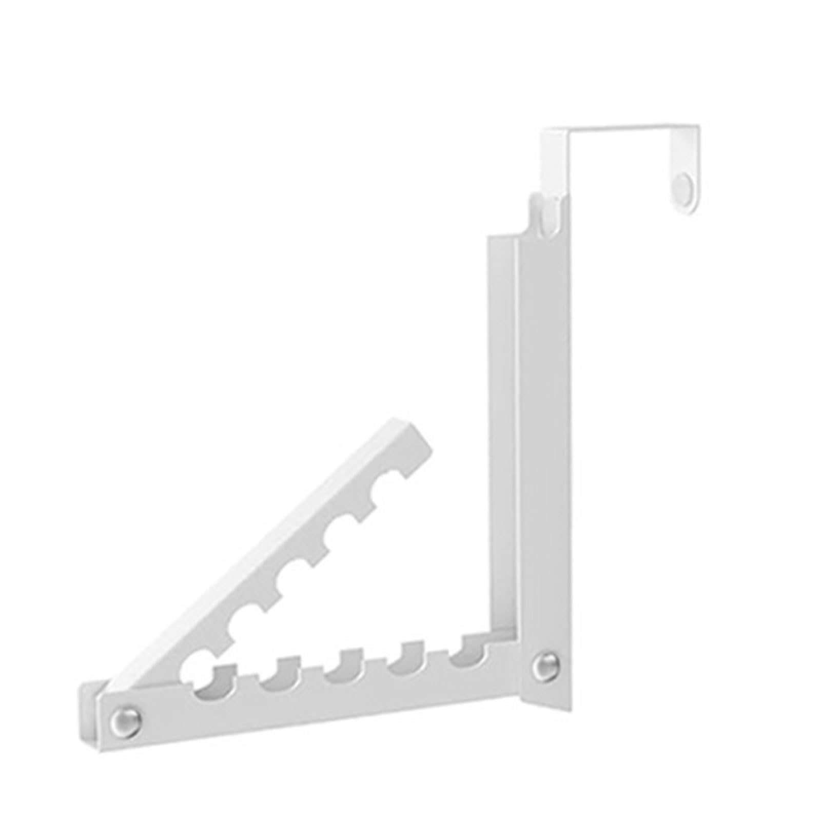 Zxfdsfdbnm Multicolor Foldable Door Hanger With 10 Hooks For Clothes Towels Bags No Drill Needed Drillless Door Hook