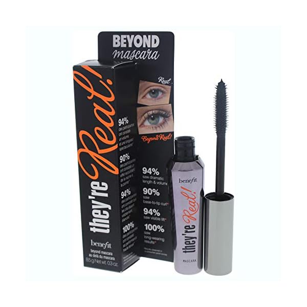 Benefit They're Real! Mascara, Beyond Black, 0.3 Ounce