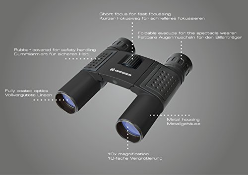 Bresser 8911029 Binocolo Topas con un Robusto