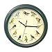 jojomis Round Wall Clock with Singing Bird Feature 12 Different Bird Sounds Silent Running Movement 9.84 Inch for Home Office Decor