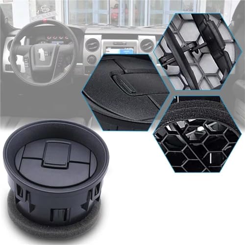 Cubierta de ventilación del salpicadero delantero para vehículos Ford 2009-2014 4