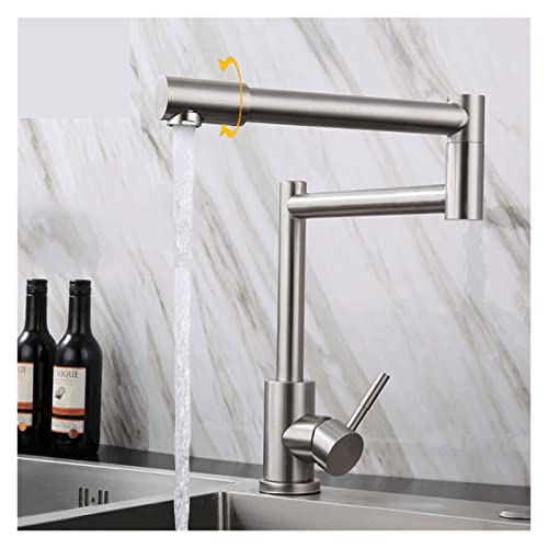 Grifo plegador de cocina para optimizar fregaderos con ventanas o espacios reducidos LWX 4