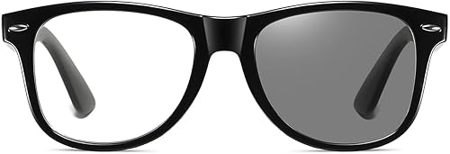 Miniatura 4 de Lentes de sol fotocromáticos para el día y la noche, lentes de bloqueo de luz azul para hombres y mujeres, lentes fotocromáticos rectangulares retro