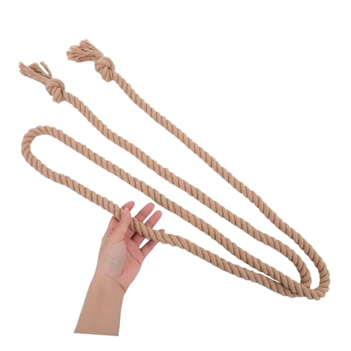 Cotton Linen Gothic Waist Belt for Men and Women Long Pastor Robe Belt Rustic Braided Rope for Cosplay Costume Pants Trousers Accessory Dark Brown4