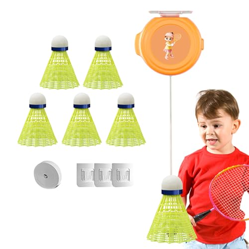 Entrenador de bádminton automático para entrenar solo sin depender de nadie