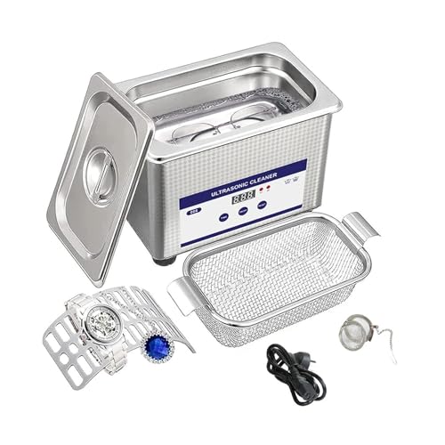 超音波洗浄機 メガネ用超音波洗浄機 ジュエリー用超音波洗浄機 高周波超音波洗浄槽 800ml