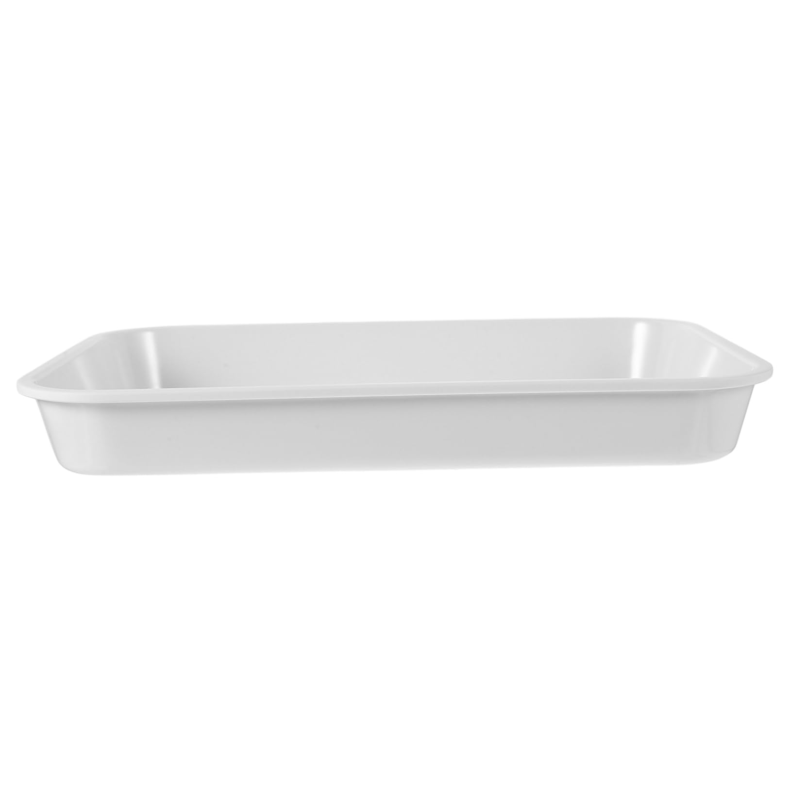 PRETYZOOM Stylish Kitchen Food Plate Large Rectangle Storage Tray for Fruits and Snacks