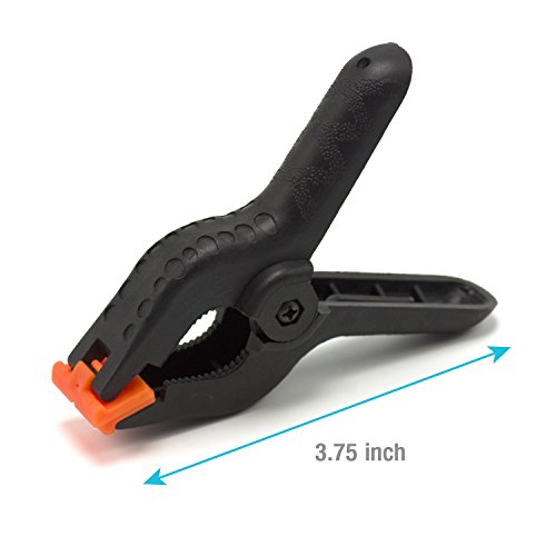 Eachpole 10 Pack Of Multipurpose 3.5" Heavy Duty Nylon Spring Clamps For Home Improvement, Arts & Crafts, Apl2126 #TOP5