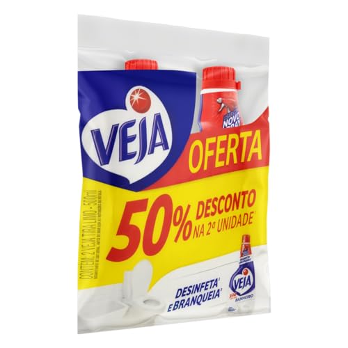 Veja - Limpador Tira Limo X14 para Banheiro, 2x500ml