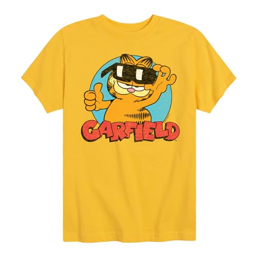 HYBRID APPAREL - Garfield - Garfield Sunglasses - Toddler & Youth Short Sleeve Graphic T-Shirt