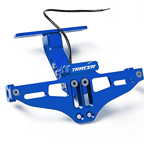 Support de Plaque pour Yamaha FJ09 FZ09 Garde-Boue Arrière Bleu