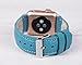 Genuine Leather Turquoise Band for Apple Watch series 1-10 & Ultra 1-2