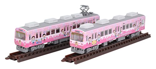 Shizuoka Railway 1000 Chibi Maruko-chan train miniature de collection japonaise