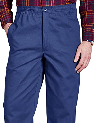 Chums Men's HIGH-Rise Rugby Cotton Pants Navy2