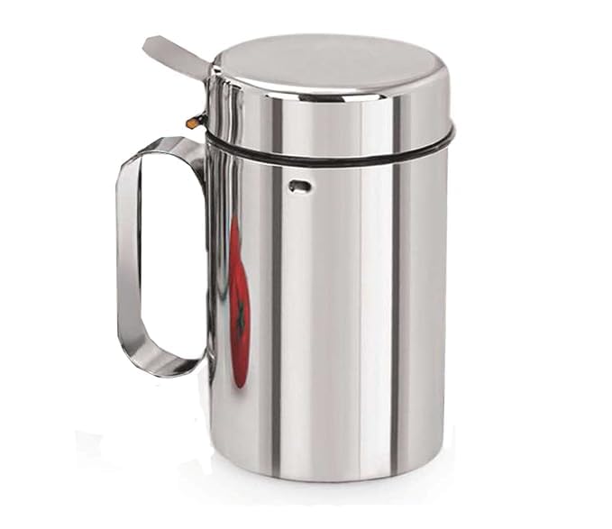 Image of ATROCK Stainless Steel Oil Dispenser 1 Litre | Nozzle Oil Bottle 1000Ml Leak Proof Pour Spout, Olive Oil Bottle for Kitchen, Cooking, Vinegar, Eco-Friendly & Durable Oil Container (Pack of 1)