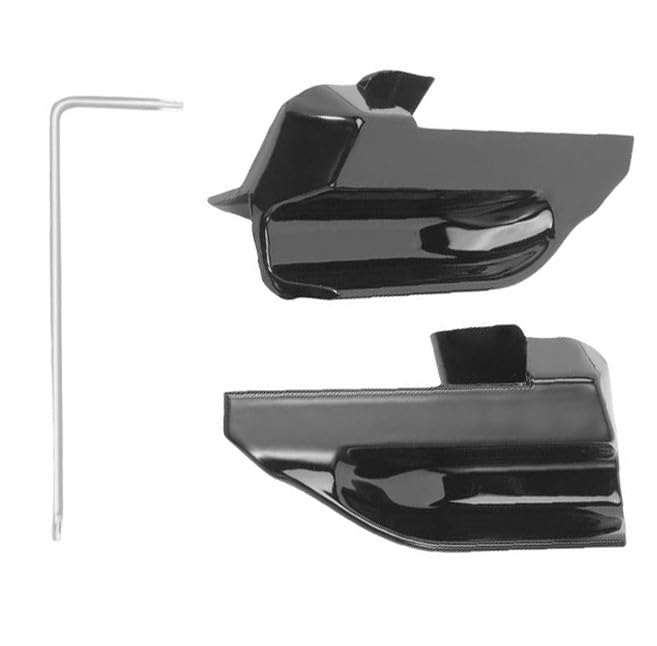 Garniture poignee Mach-E sans percage protection noire - 7