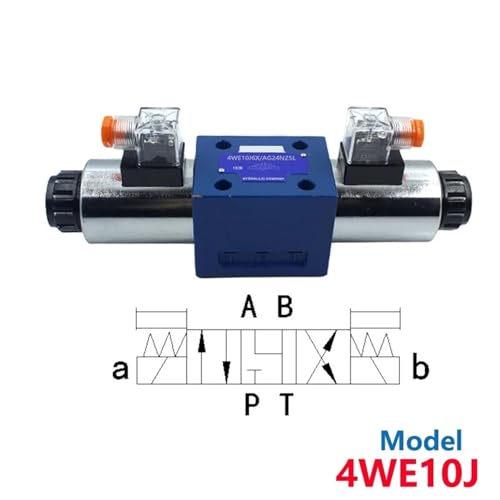 Distributeur hydraulique 4WE10J DC24V pour commande d'excavatrice - 3