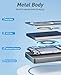 BBD Magsafe Portable Charger,10000mAh Magnetic Power Bank Fast Charging PD 20w with USB C Cable,Slim Magsafe Battery Pack Travel Essential,Wireless Power Bank for iphone 17/16/15/14/13/12 Series 1Pack