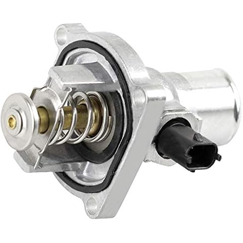 BOXI 96984104 Thermostat Housing Assembly w/Gasket Fit 2009-2011 for Chevy Aveo Aveo 5/2011-2016 for Chevy Cruze / 2013-2018 for Chevy Sonic/for Pontiac G3 2009-2010/1.6L 1.8L / 55564891 Cover