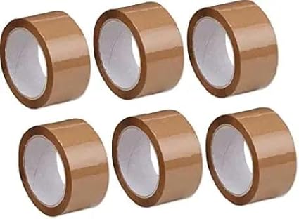 Dotpot Cello Brown Tape 2 Inch/ 48mm X 65Metres - Pack of 6