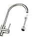Faucet Extension Tubes, Flexible 360 Degrees Stainless Steel Faucet Sprayer Extension Device