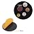 GINOYA Stick Furniture Sliders, 20pcs 1inch Teflon Furniture Glides for Carpet Tile Hardwood (Coffee)