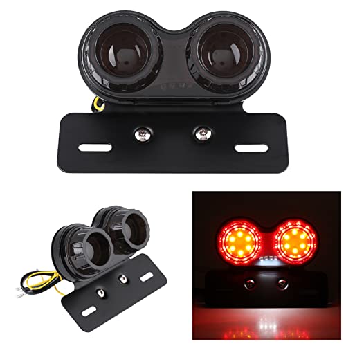 Led Motocicleta Integrado Luz Traseira Indicador de Freio Luz Sinal Volta para Personalizado Cafe Ra