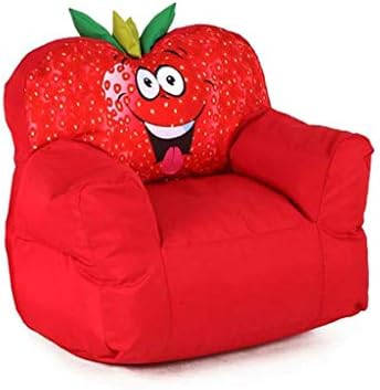 WPYYI Children's Sofa, Stuffed Animal Toy Storage, Extra Soft Organization Replace Mesh Toy Hammock for Kids Toys Blankets (Color : Red)