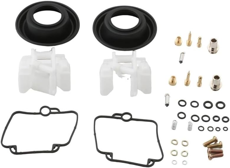Pegaso650 Carburetor Repair Kit Plunger Diaphragm Fit for Ap-l Pe-o 650 1993 1994 1995 1996 1997 1998 1999 Model Replacement
