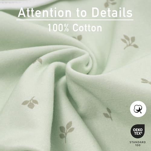 Image of GLLQUEN BABY Swaddles for Newborns 0-3 Months, Adjustable & Easy Fastener | 3-Pack, Organic Cotton Swaddle, Womb-Like Nursery Swaddling Blanket reduces startle reflex, soft and skin-friendly fabric