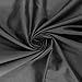 Price comparison product image Quality-Fabrics Plain 100% Cotton Woven Fabric 150cm wide per metre (BLACK)