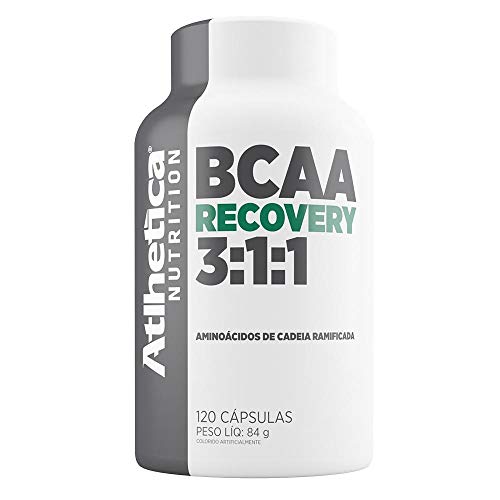 BCAA Recovery 3: 1: 1-120 Cápsulas - Atlhetica Nutrition, Athletica Nutrition