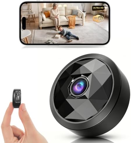 4K Indoor Mini WiFi Hidden Cam...